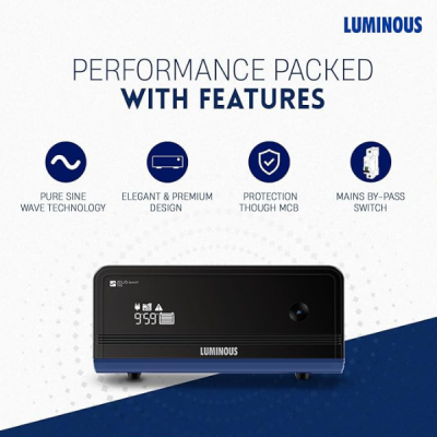luminous Zelio+ 1100 Inverter for Home, Office & Shops